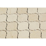 Crema Marfil Marble Polished Lantern Mosaic Tile Crema Marfil Marble Polished Lantern Mosaic Tile - American Tile Depot