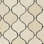 Crema Marfil Marble Polished Lantern Mosaic Tile Crema Marfil Marble Polished Lantern Mosaic Tile - American Tile Depot