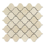 Crema Marfil Marble Polished Lantern Mosaic Tile Crema Marfil Marble Polished Lantern Mosaic Tile - American Tile Depot
