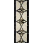 Crescent 4x12 Marble Waterjet Border - Polished Crescent 4x12 Marble Waterjet Border - Polished - American Tile Depot