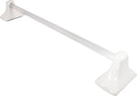 Daltile White Ceramic Towel Bar 24" - Glossy - American Tile Depot