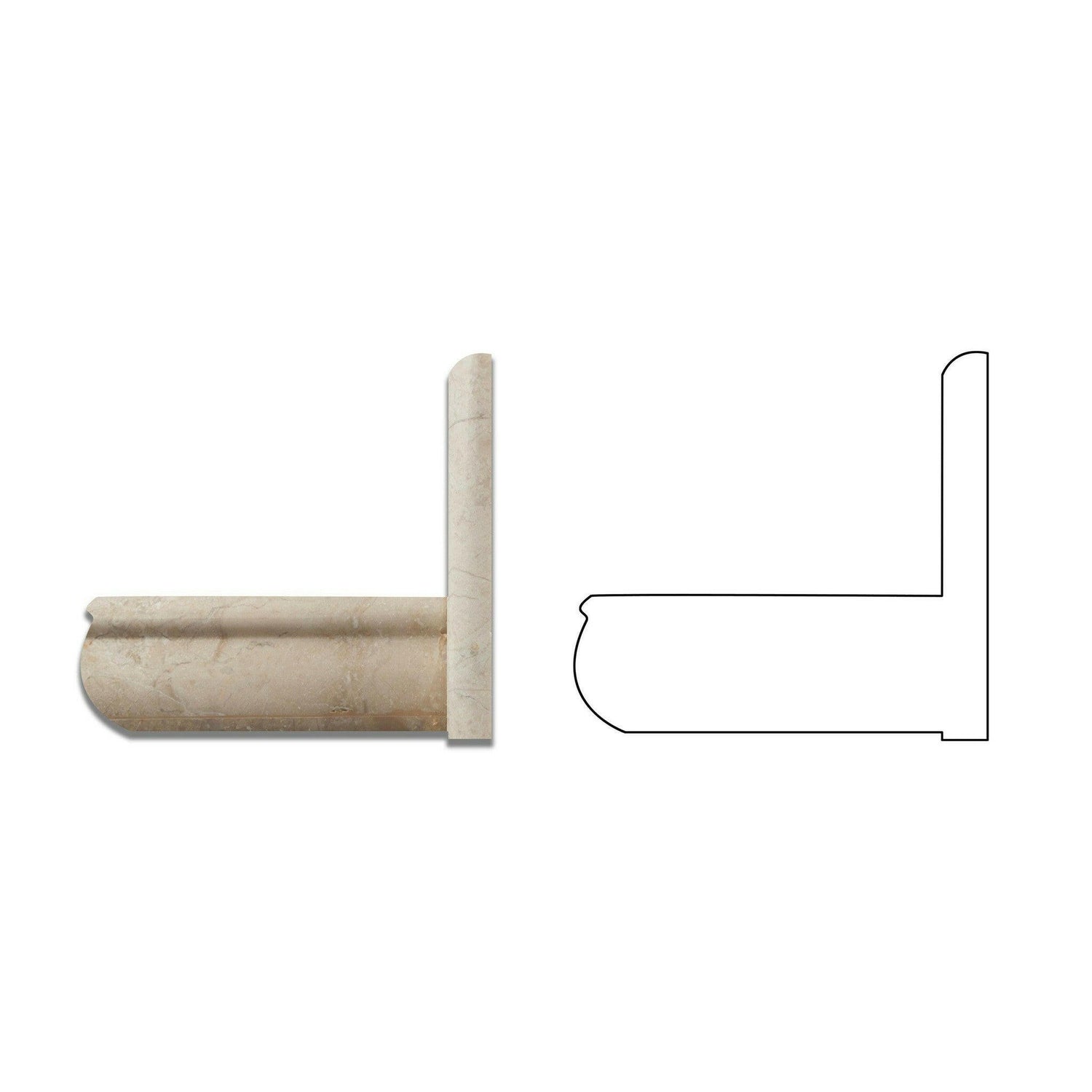 Diano Royal Marble Hand-Made Custom Soap Holder - Soap Dish - Honed Diano Royal Marble Hand-Made Custom Soap Holder - Soap Dish - Honed - American Tile Depot