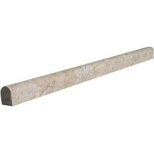 Diano Royal (Queen Beige) Marble Polished 1/2x12 Pencil Liner Diano Royal (Queen Beige) Marble Polished 1/2x12 Pencil Liner - American Tile Depot