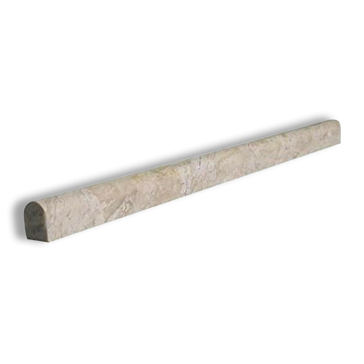 Diano Royal (Queen Beige) Marble Polished 1/2x12 Pencil Liner - American Tile Depot