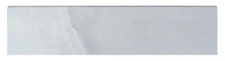 Dreama Bleu Glossy Bullnose 3x12 Molding Trim Dreama Bleu Glossy Bullnose 3x12 Molding Trim - American Tile Depot