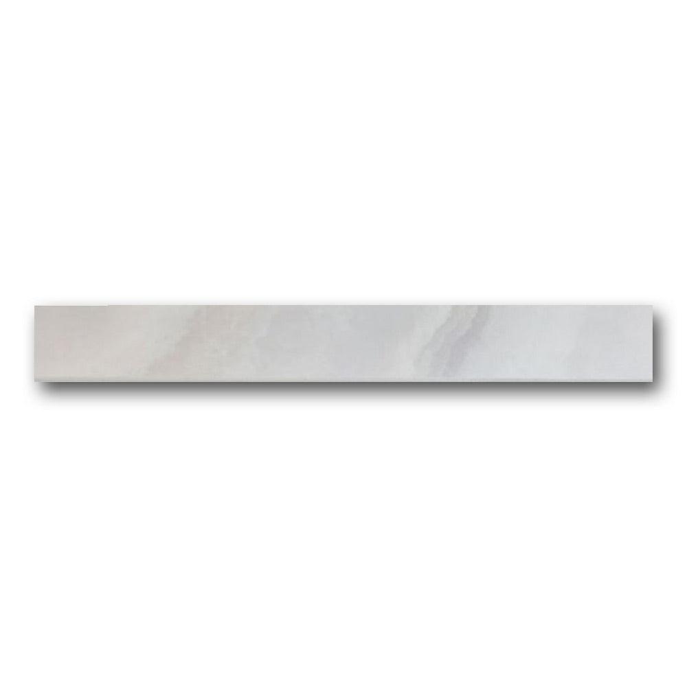 Dreama Bleu Matte Bullnose 3x24 Molding Trim Dreama Bleu Matte Bullnose 3x24 Molding Trim - American Tile Depot