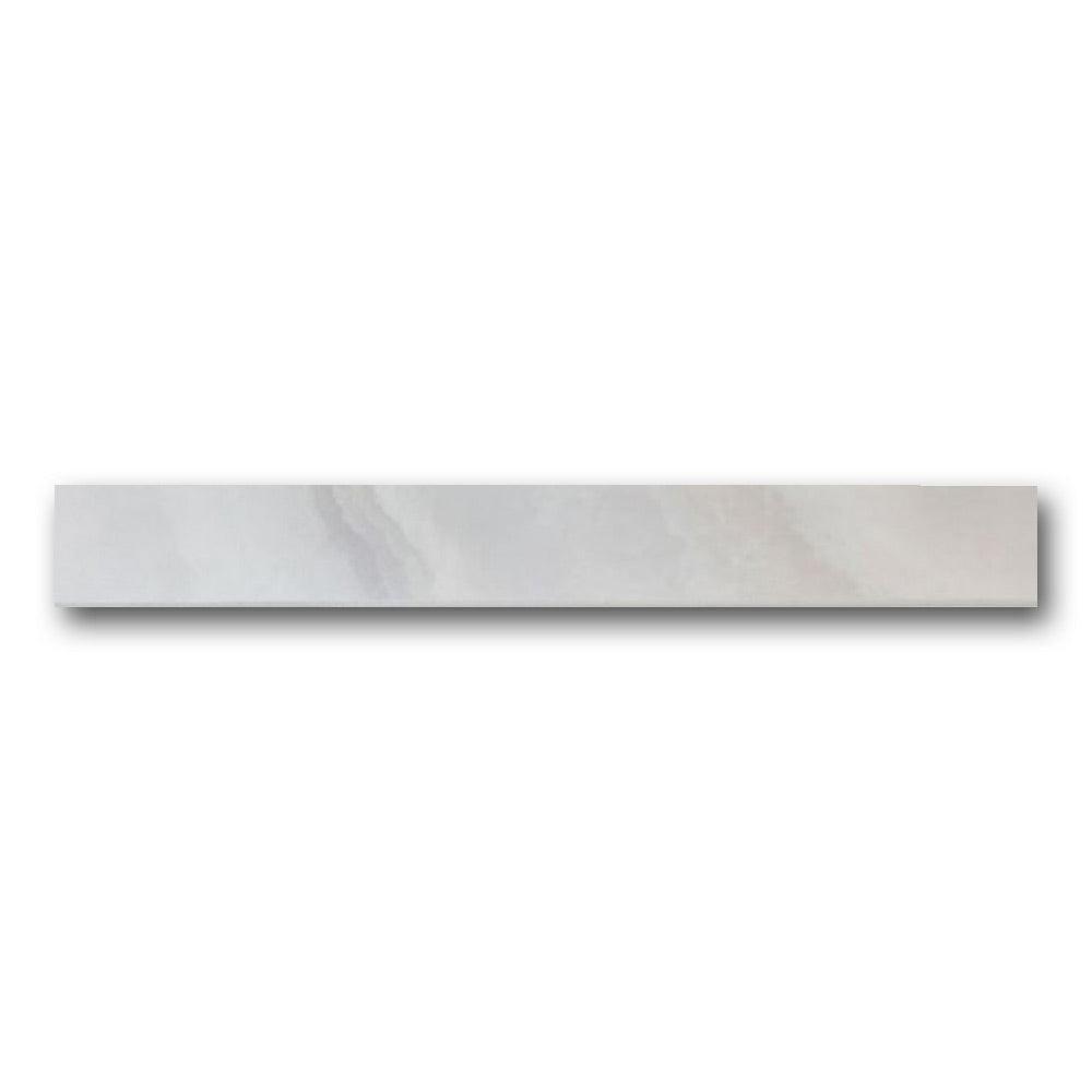 Dreama Bleu Matte Bullnose 3x24 Molding Trim Dreama Bleu Matte Bullnose 3x24 Molding Trim - American Tile Depot