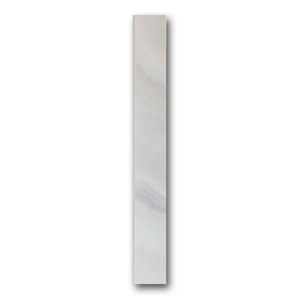 Dreama Bleu Matte Bullnose 3x24 Molding Trim Dreama Bleu Matte Bullnose 3x24 Molding Trim - American Tile Depot