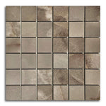 Dreama Choco Matte Square Porcelain Mosaic Tile Dreama Choco Matte Square Porcelain Mosaic Tile - American Tile Depot