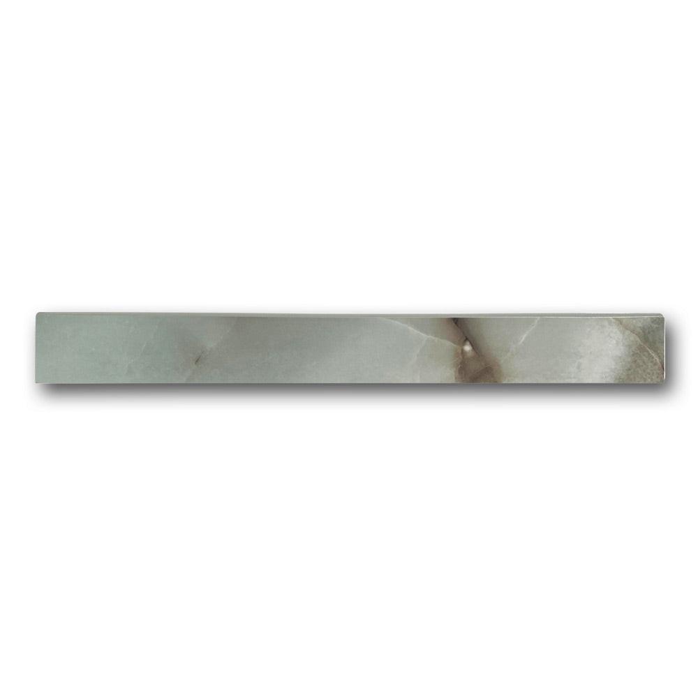 Dreama Jade Glossy Bullnose 3x24 Molding Trim Dreama Jade Glossy Bullnose 3x24 Molding Trim - American Tile Depot