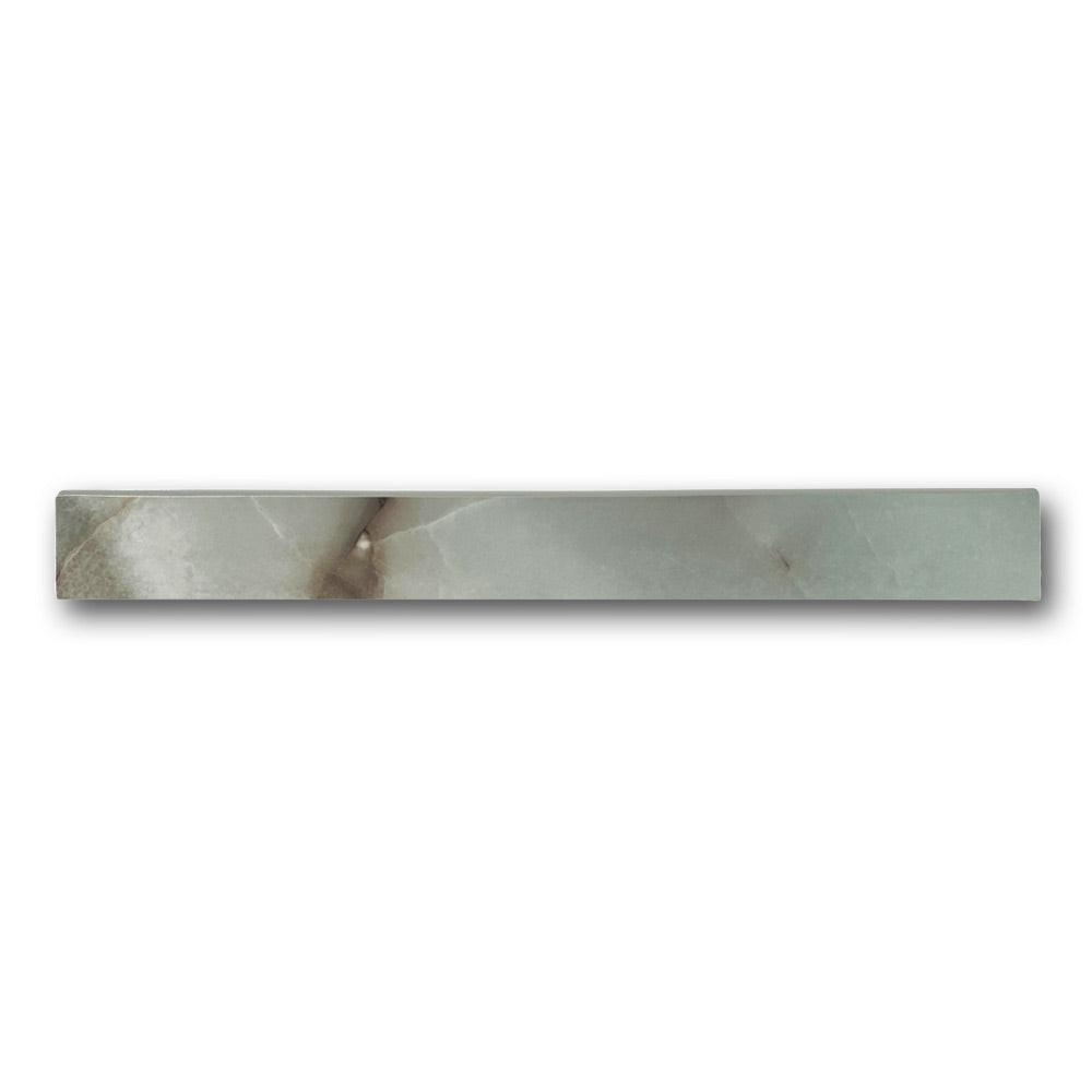 Dreama Jade Glossy Bullnose 3x24 Molding Trim Dreama Jade Glossy Bullnose 3x24 Molding Trim - American Tile Depot