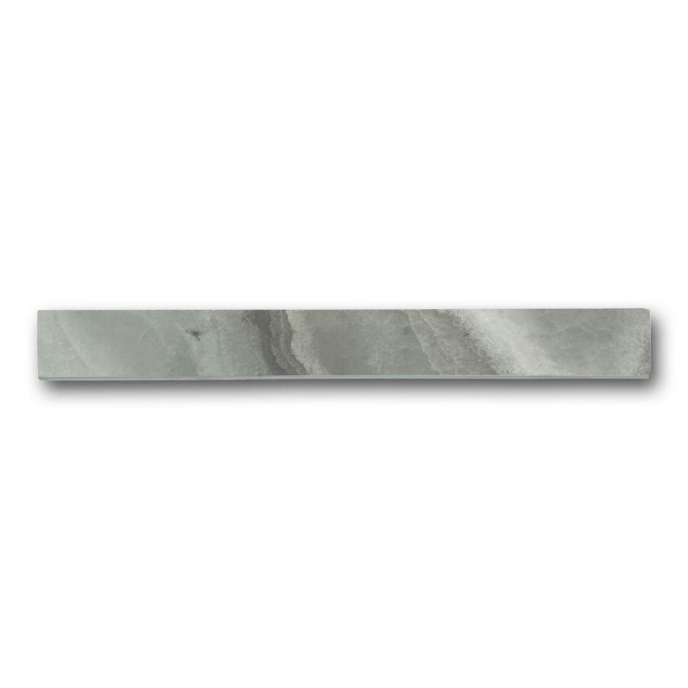 Dreama Jade Matte Bullnose 3x24 Molding Trim Dreama Jade Matte Bullnose 3x24 Molding Trim - American Tile Depot