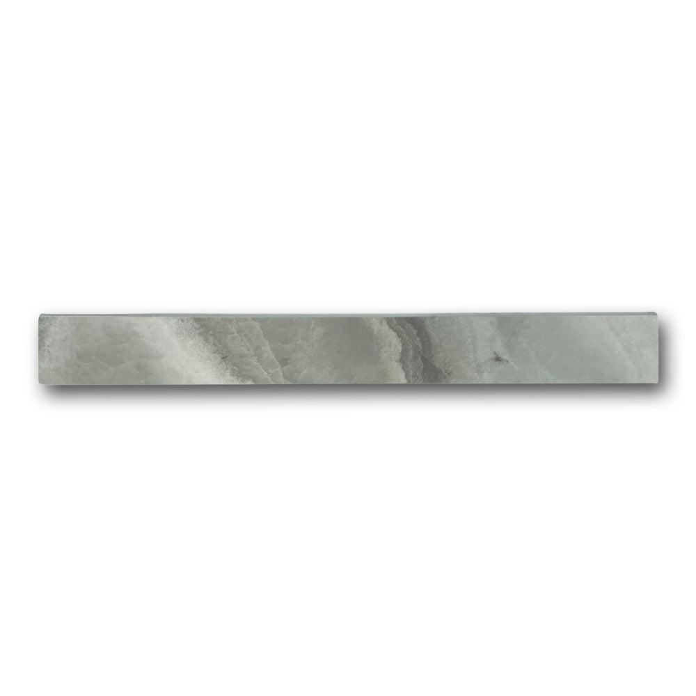 Dreama Jade Matte Bullnose 3x24 Molding Trim Dreama Jade Matte Bullnose 3x24 Molding Trim - American Tile Depot