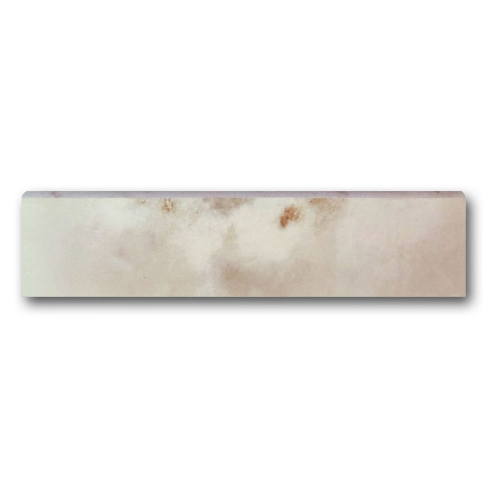 Dreama Noisette Matte Bullnose 3x12 Molding Trim