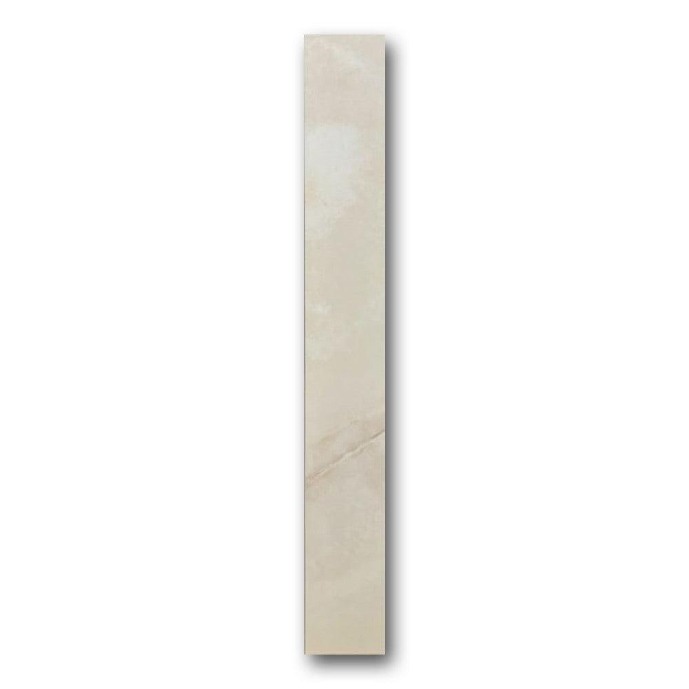 Dreama Perle Glossy Bullnose 3x24 Molding Trim Dreama Perle Glossy Bullnose 3x24 Molding Trim - American Tile Depot