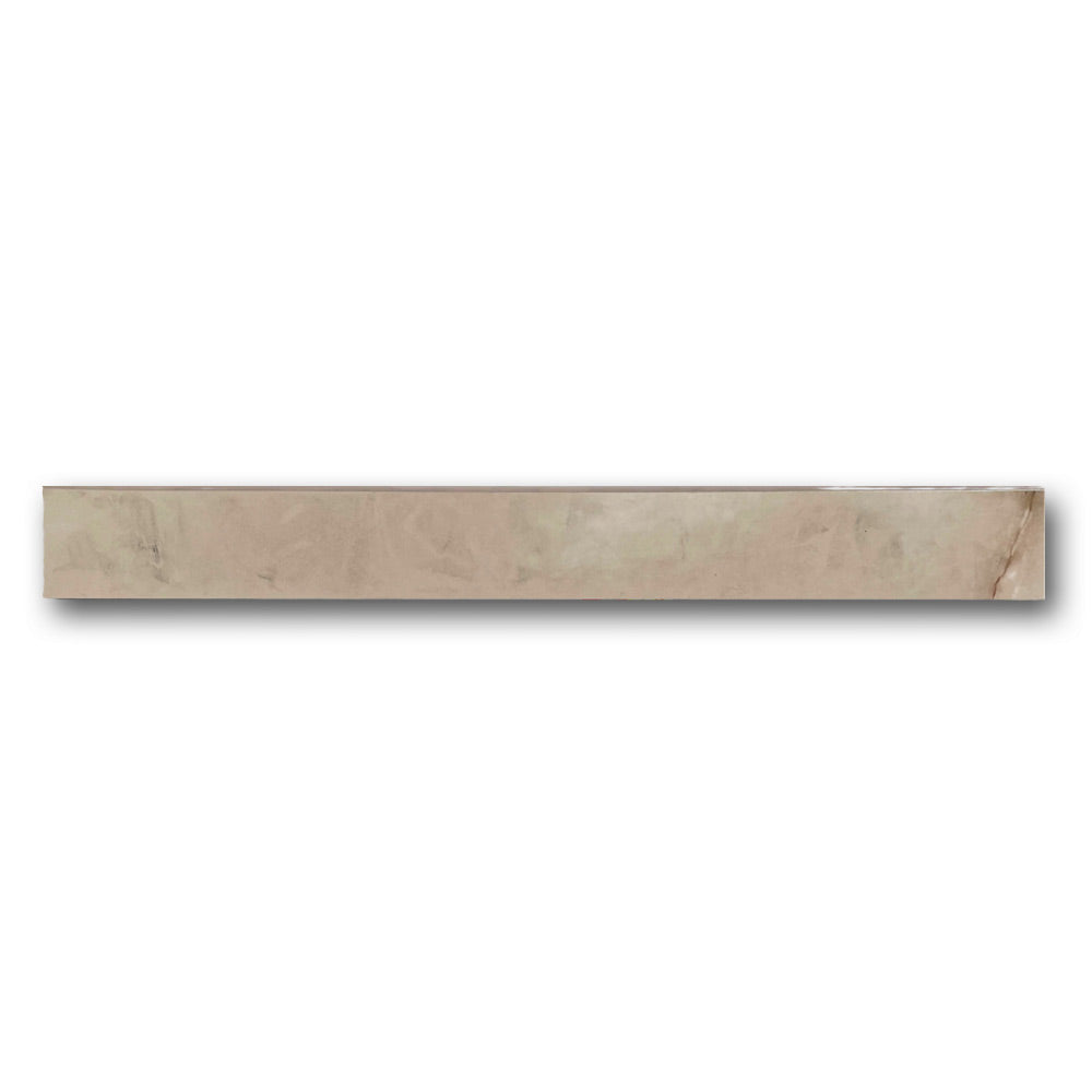 Dreama Rose Glossy Bullnose 3x24 Molding Trim