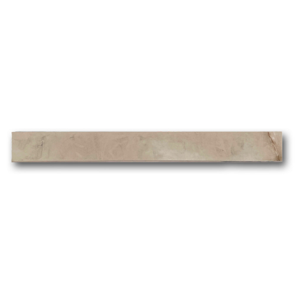 Dreama Rose Glossy Bullnose 3x24 Molding Trim
