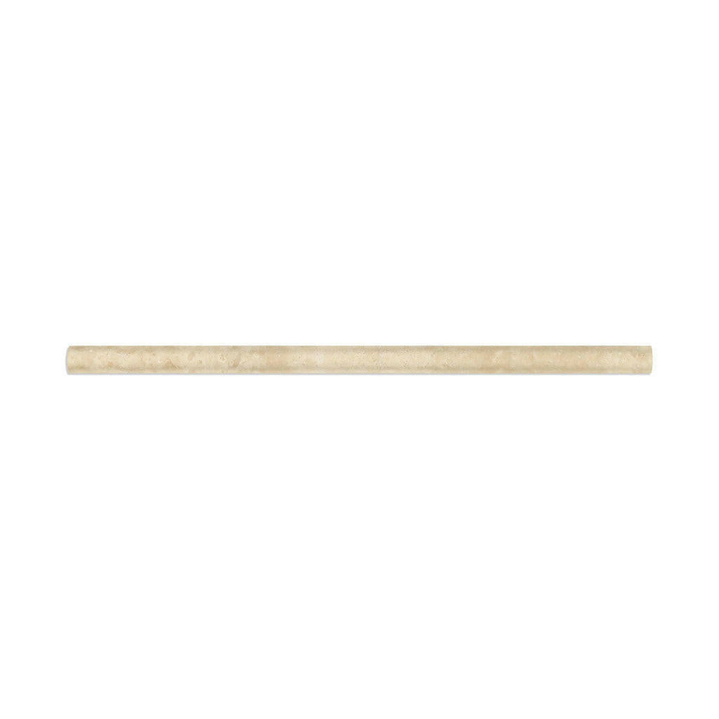 Durango Cream Travertine Honed 1/2x12 Pencil Liner - American Tile Depot