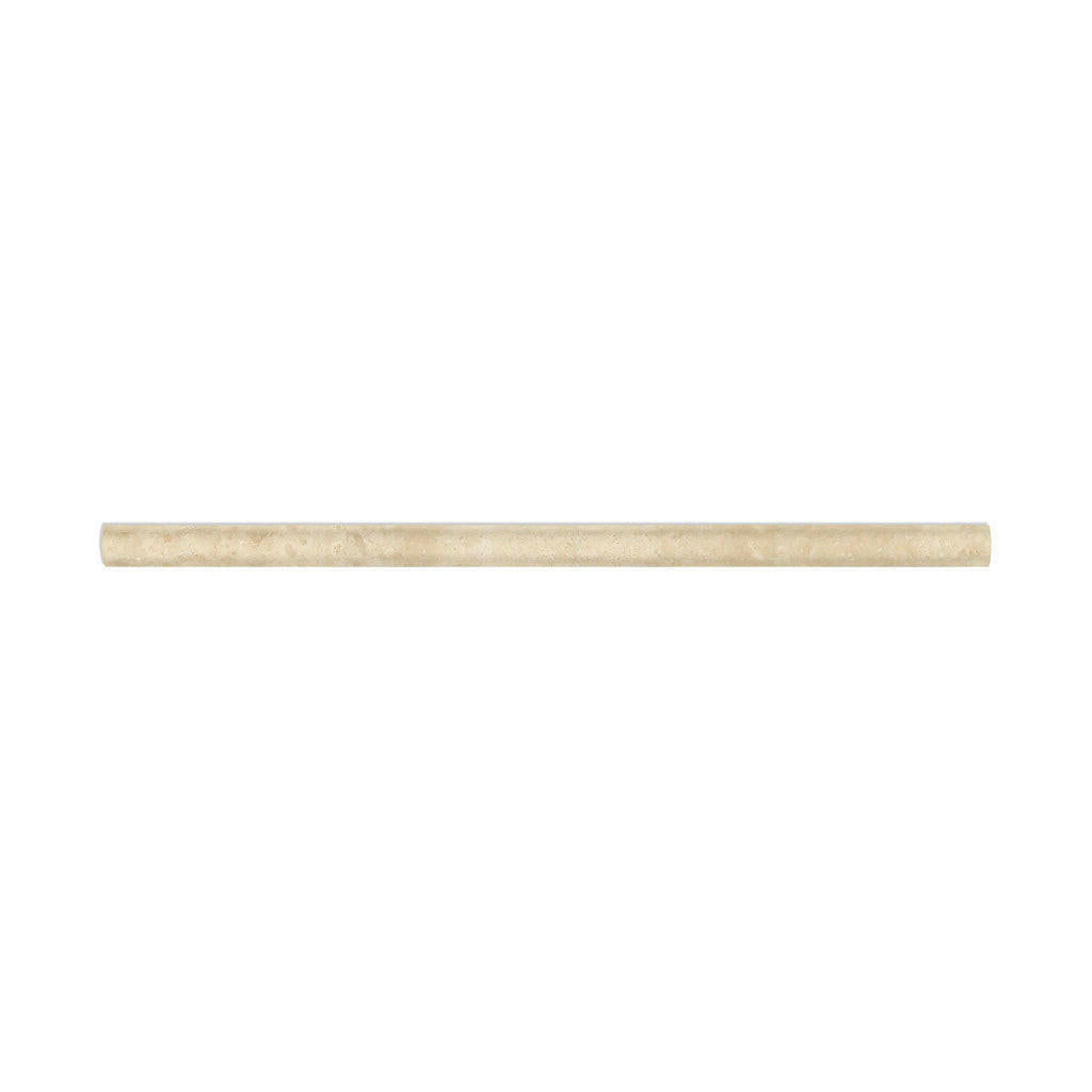 Durango Cream Travertine Honed 1/2x12 Pencil Liner - American Tile Depot