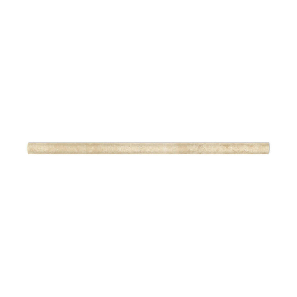 Durango Cream Travertine Honed 1/2x12 Pencil Liner - American Tile Depot