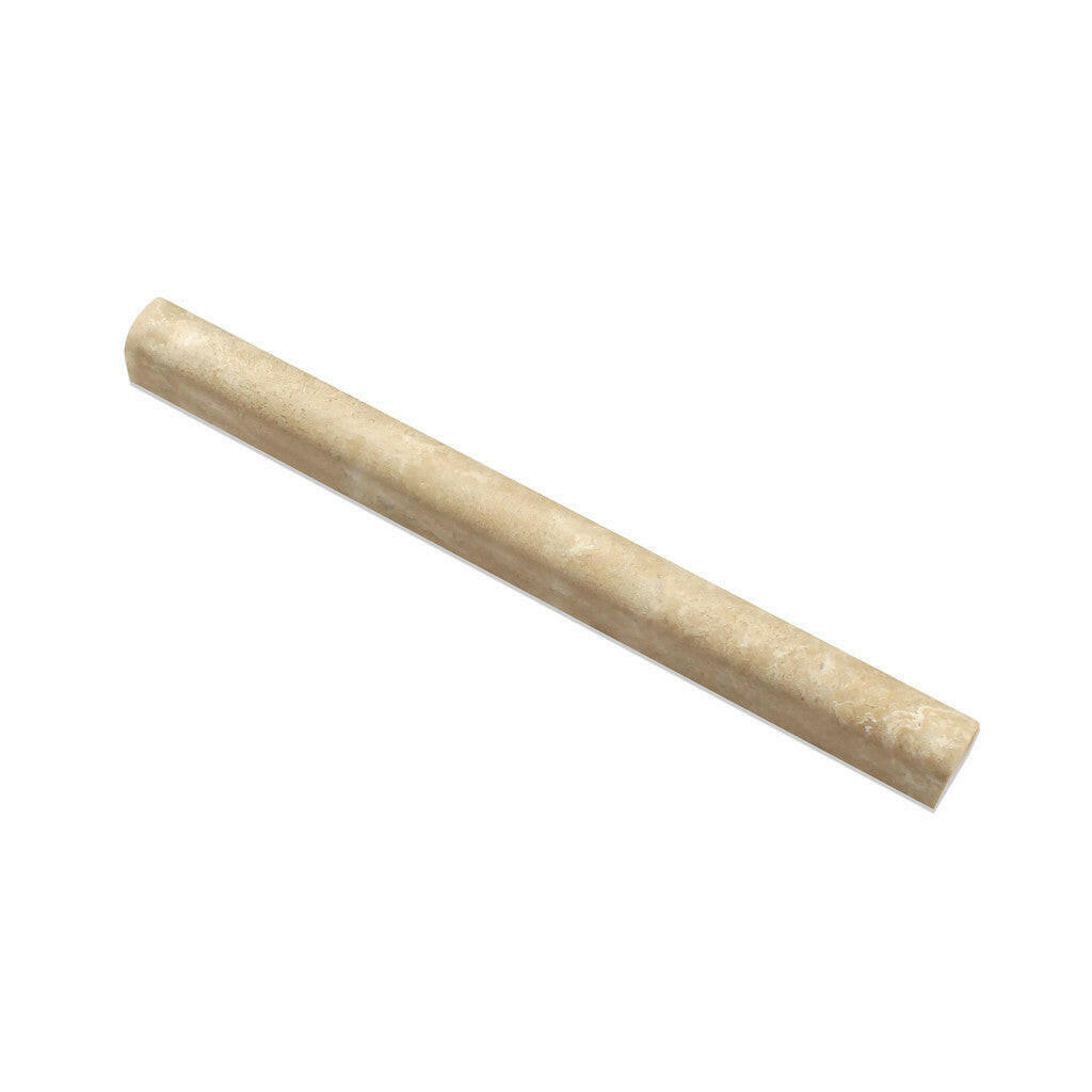 Durango Cream Travertine Honed 1x12 Dome Liner Durango Cream Travertine Honed 1x12 Dome Liner - American Tile Depot