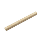 Durango Cream Travertine Honed 1x12 Dome Liner - American Tile Depot