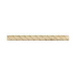 Durango Cream Travertine Honed 1x12 Rope Liner Durango Cream Travertine Honed 1x12 Rope Liner - American Tile Depot