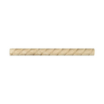 Durango Cream Travertine Honed 1x12 Rope Liner - American Tile Depot