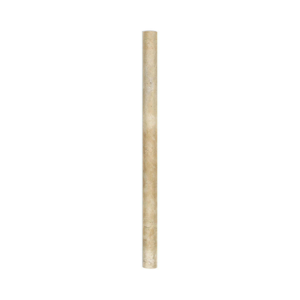 Durango Cream Travertine Honed 3/4x12 Bullnose Liner - American Tile Depot