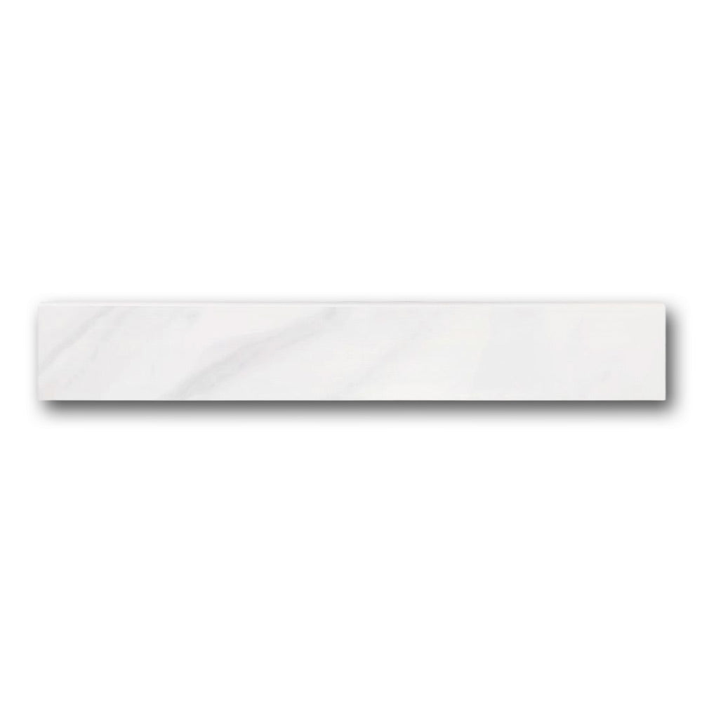 Echo Calacatta Gold Matte Bullnose 3.5x24 Molding Trim