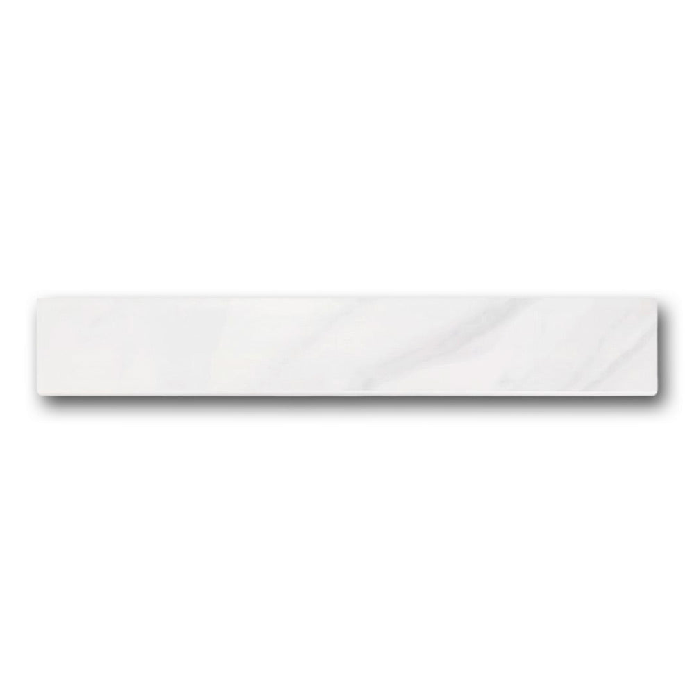 Echo Calacatta Gold Matte Bullnose 3.5x24 Molding Trim