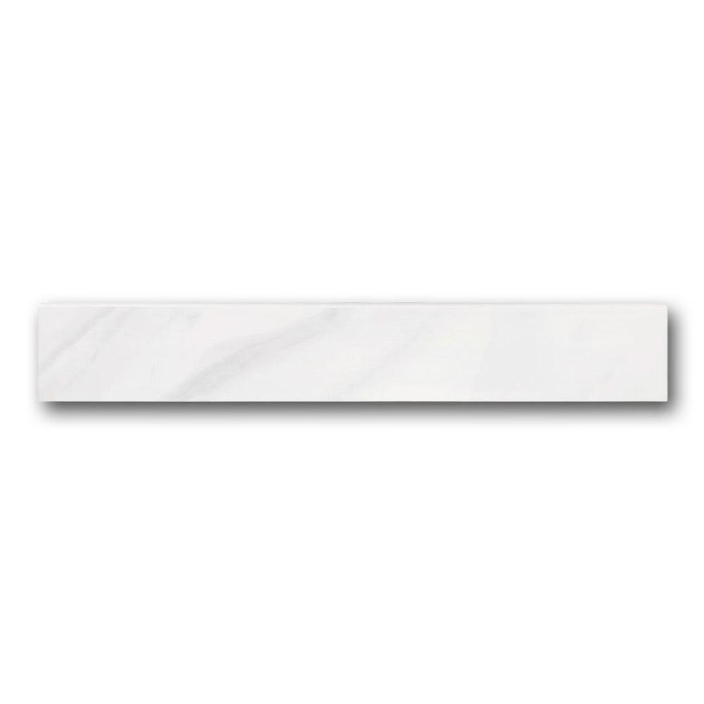 Echo Calacatta Gold Matte Bullnose 3.5x24 Molding Trim Echo Calacatta Gold Matte Bullnose 3.5x24 Molding Trim - American Tile Depot