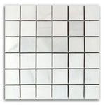 Echo Calacatta Gold Matte Square Porcelain Mosaic Tile Echo Calacatta Gold Matte Square Porcelain Mosaic Tile - American Tile Depot