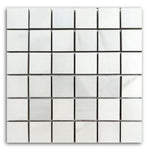 Echo Calacatta Gold Matte Square Porcelain Mosaic Tile Echo Calacatta Gold Matte Square Porcelain Mosaic Tile - American Tile Depot