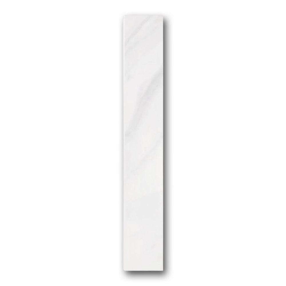 Echo Calacatta Gold Polished Bullnose 3.5x24 Molding Trim Echo Calacatta Gold Polished Bullnose 3.5x24 Molding Trim - American Tile Depot