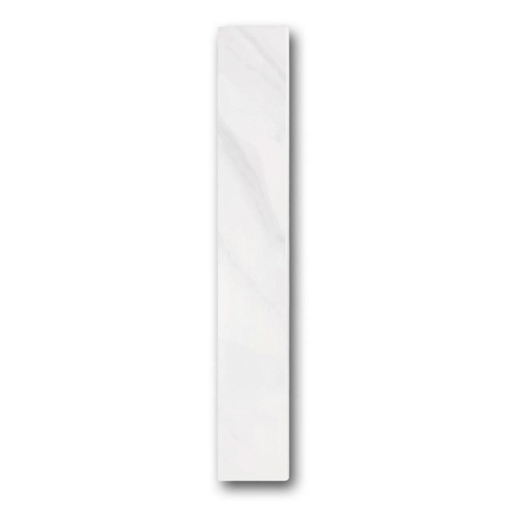 Echo Calacatta Gold Polished Bullnose 3.5x24 Molding Trim Echo Calacatta Gold Polished Bullnose 3.5x24 Molding Trim - American Tile Depot