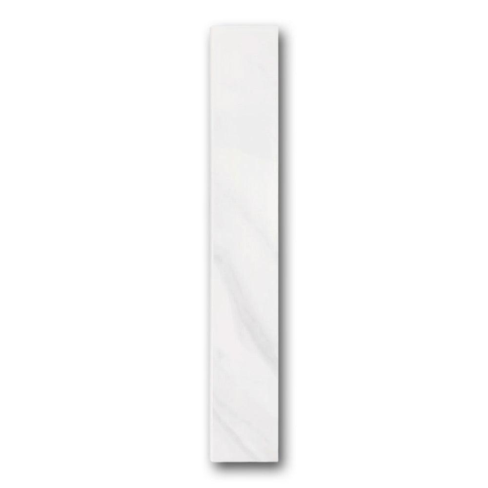 Echo Calacatta Gold Polished Bullnose 3.5x24 Molding Trim Echo Calacatta Gold Polished Bullnose 3.5x24 Molding Trim - American Tile Depot
