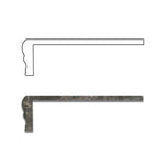 Emperador Dark Marble Hand-Made Custom Shower Corner Shelf - Polished Emperador Dark Marble Hand-Made Custom Shower Corner Shelf - Polished - American Tile Depot