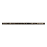 Emperador Dark Marble Polished 1/2x12 Pencil Liner Emperador Dark Marble Polished 1/2x12 Pencil Liner - American Tile Depot