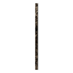 Emperador Dark Marble Polished 1/2x12 Pencil Liner - American Tile Depot