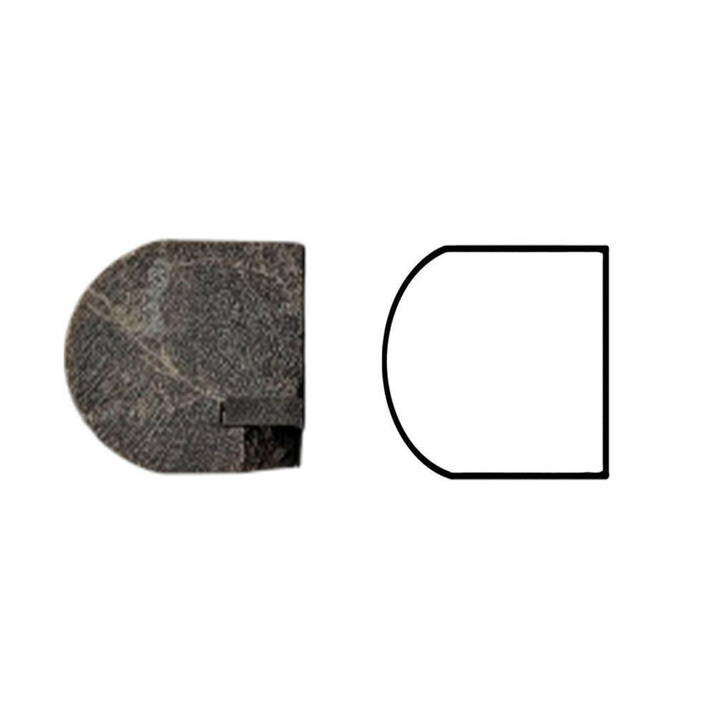 Emperador Dark Marble Polished 1x12 Dome Liner Emperador Dark Marble Polished 1x12 Dome Liner - American Tile Depot