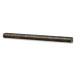 Emperador Dark Marble Polished 3/4x12 Bullnose Liner Emperador Dark Marble Polished 3/4x12 Bullnose Liner - American Tile Depot
