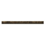Emperador Dark Marble Polished 3/4x12 Bullnose Liner Emperador Dark Marble Polished 3/4x12 Bullnose Liner - American Tile Depot