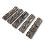 Emperador Dark Marble Polished OG-2 Chair Rail Molding Trim Emperador Dark Marble Polished OG-2 Chair Rail Molding Trim - American Tile Depot