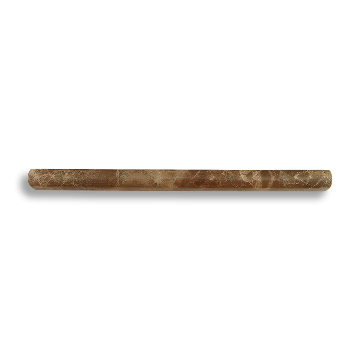 Emperador Light Marble Polished 1/2x12 Pencil Liner - American Tile Depot