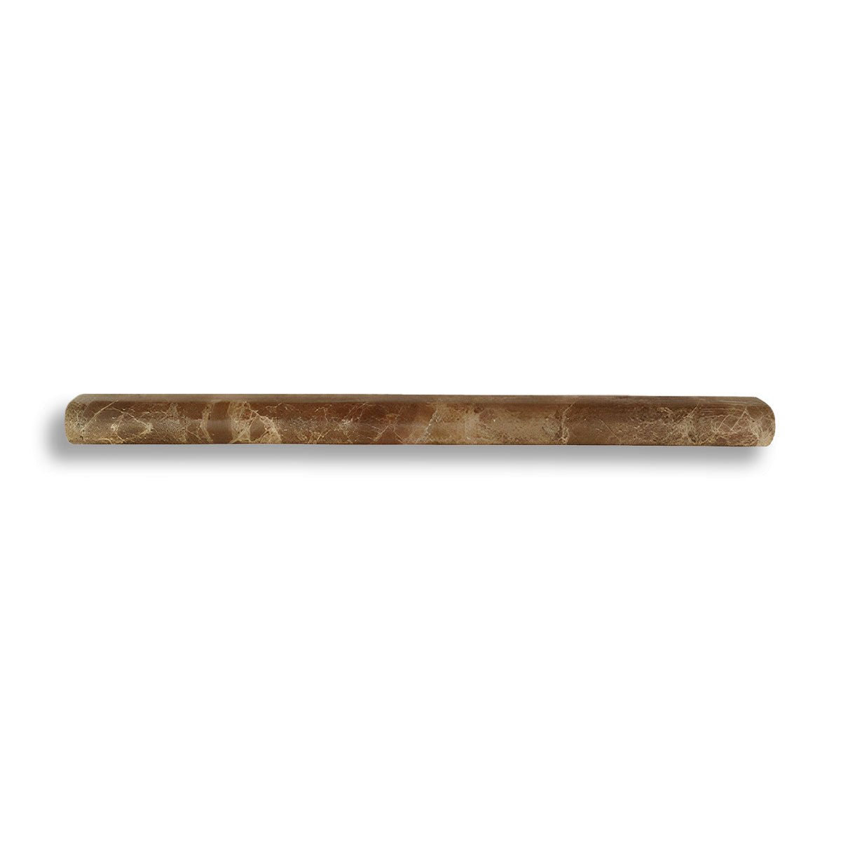 Emperador Light Marble Polished 1/2x12 Pencil Liner - American Tile Depot