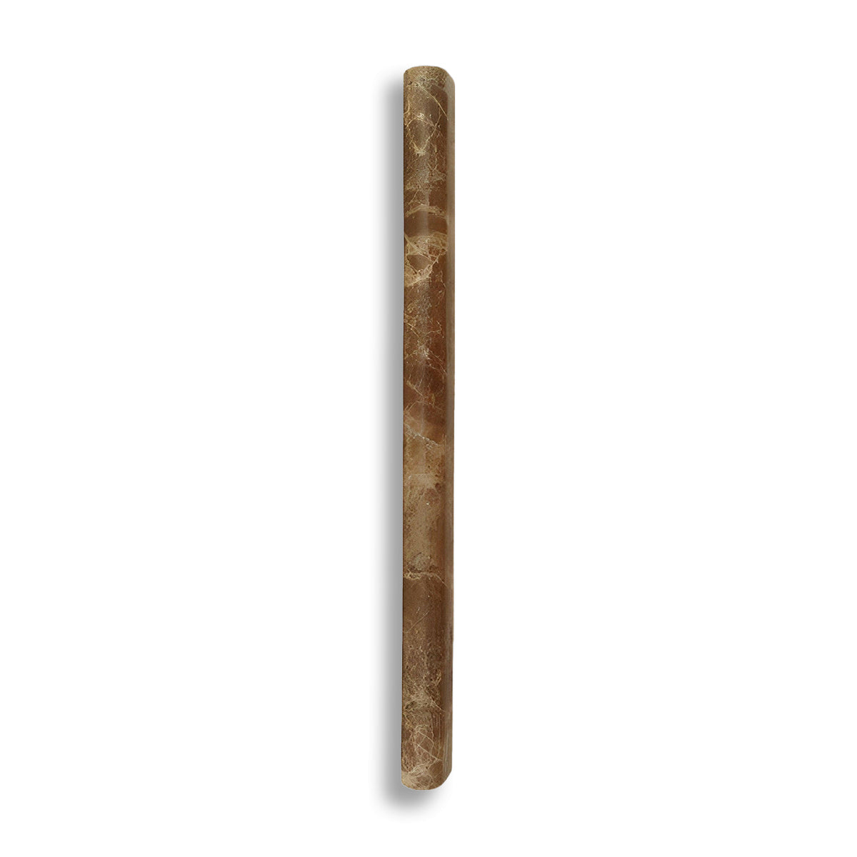Emperador Light Marble Polished 1/2x12 Pencil Liner - American Tile Depot