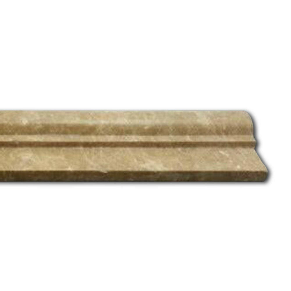 Emperador Light Marble Polished OG-1 Chair Rail Molding Trim Emperador Light Marble Polished OG-1 Chair Rail Molding Trim - American Tile Depot