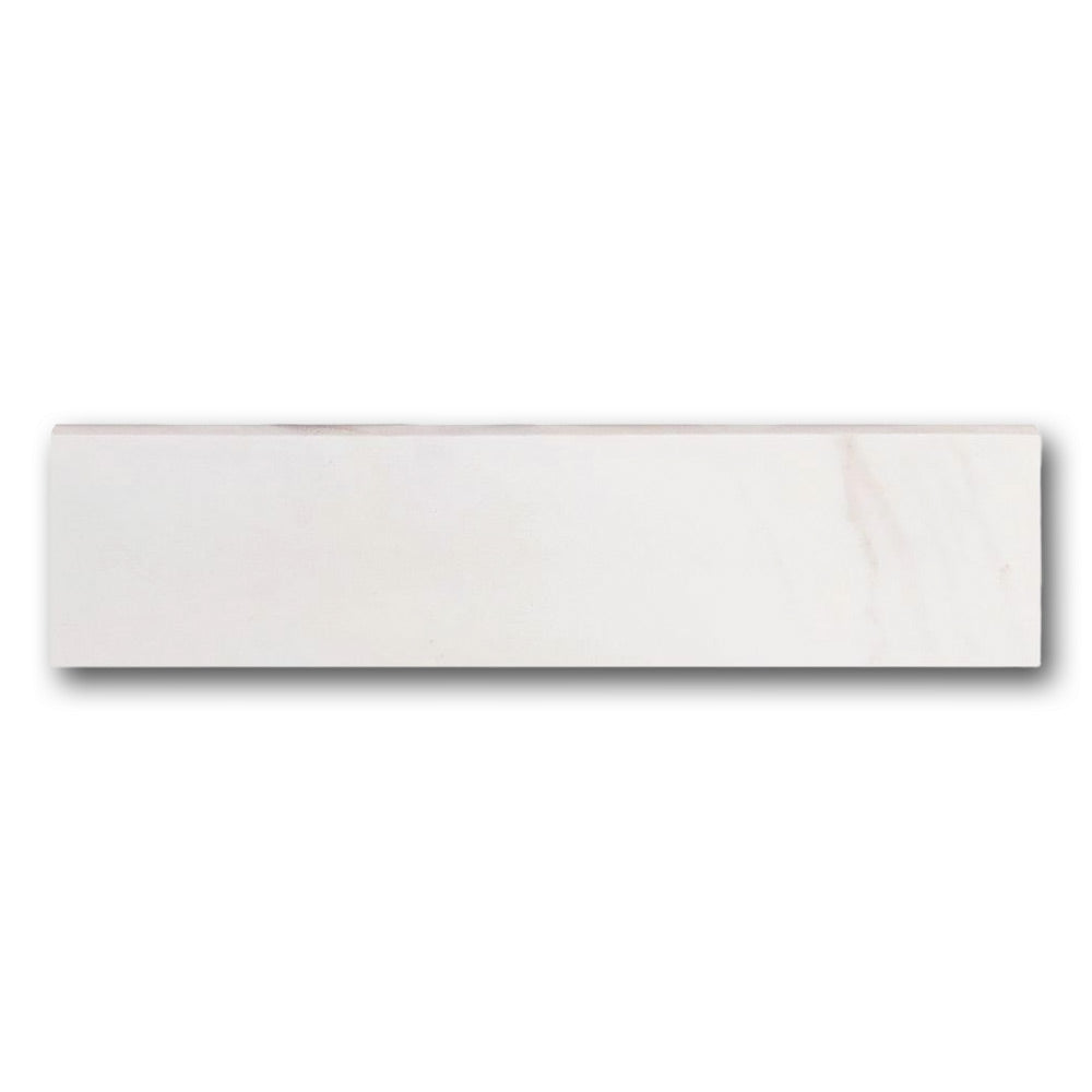 Famea Calacatta Soft Bullnose 3x12 Molding Trim