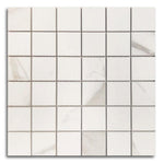 Famea Calacatta Soft Square Porcelain Mosaic Tile Famea Calacatta Soft Square Porcelain Mosaic Tile - American Tile Depot